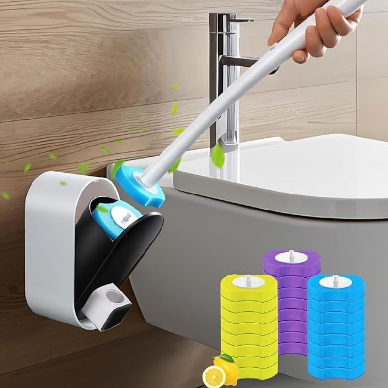 Eco Sponge - 24 шт. одноразовые стержни для унитаза,