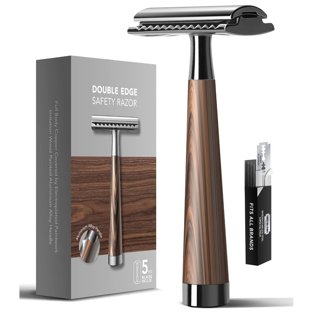 Safety Razor Handle - Профессиональная мужская безопасная бритва с двойным