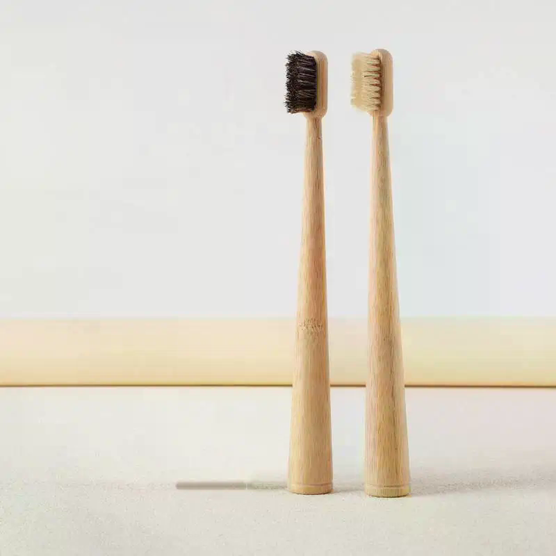 Bamboo Toothbrush - /ACR/1шт/4шт Зубная щетка из конского волоса