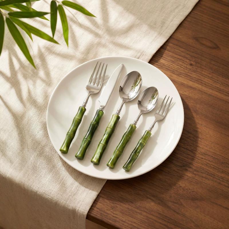 Bamboo Cutlery - Набор столовых приборов из акрила и