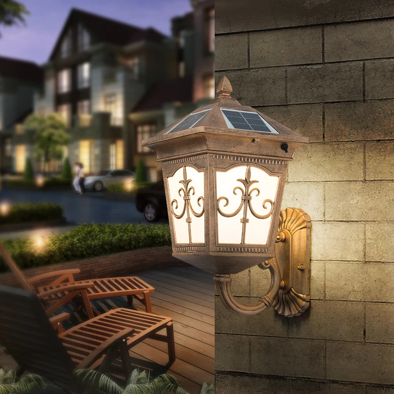 Водонепроницаемые настенные св – обзор и цена Solar Garden Light