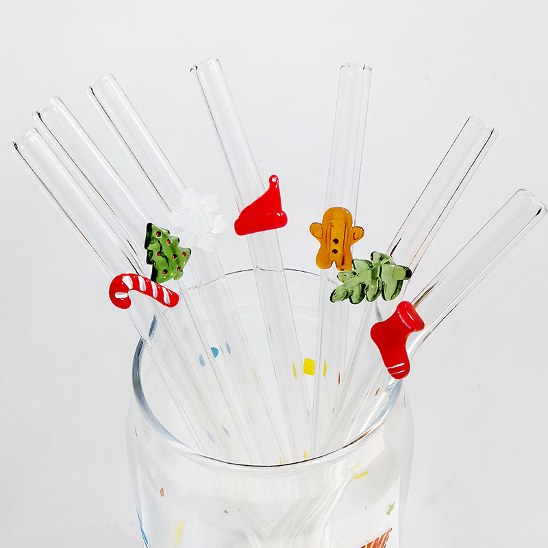 7 шт. многоразовых стеклянных  – обзор и цена Reusable Straw