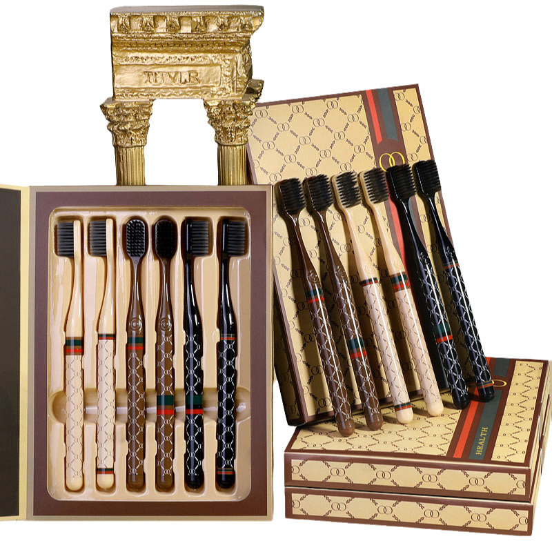 6/коробка, инструменты для чис – обзор и цена Bamboo Toothbrush