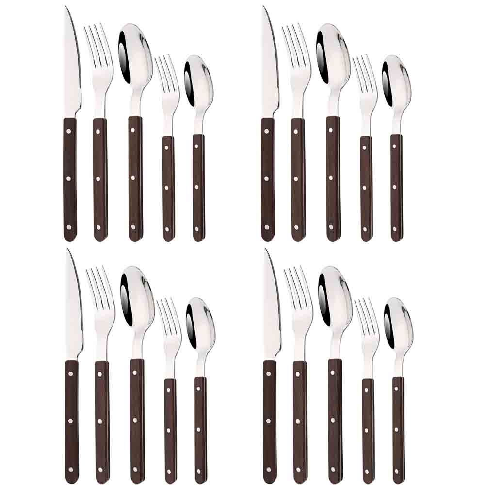 5/20 шт., набор столовой посуд – обзор и цена Bamboo Cutlery