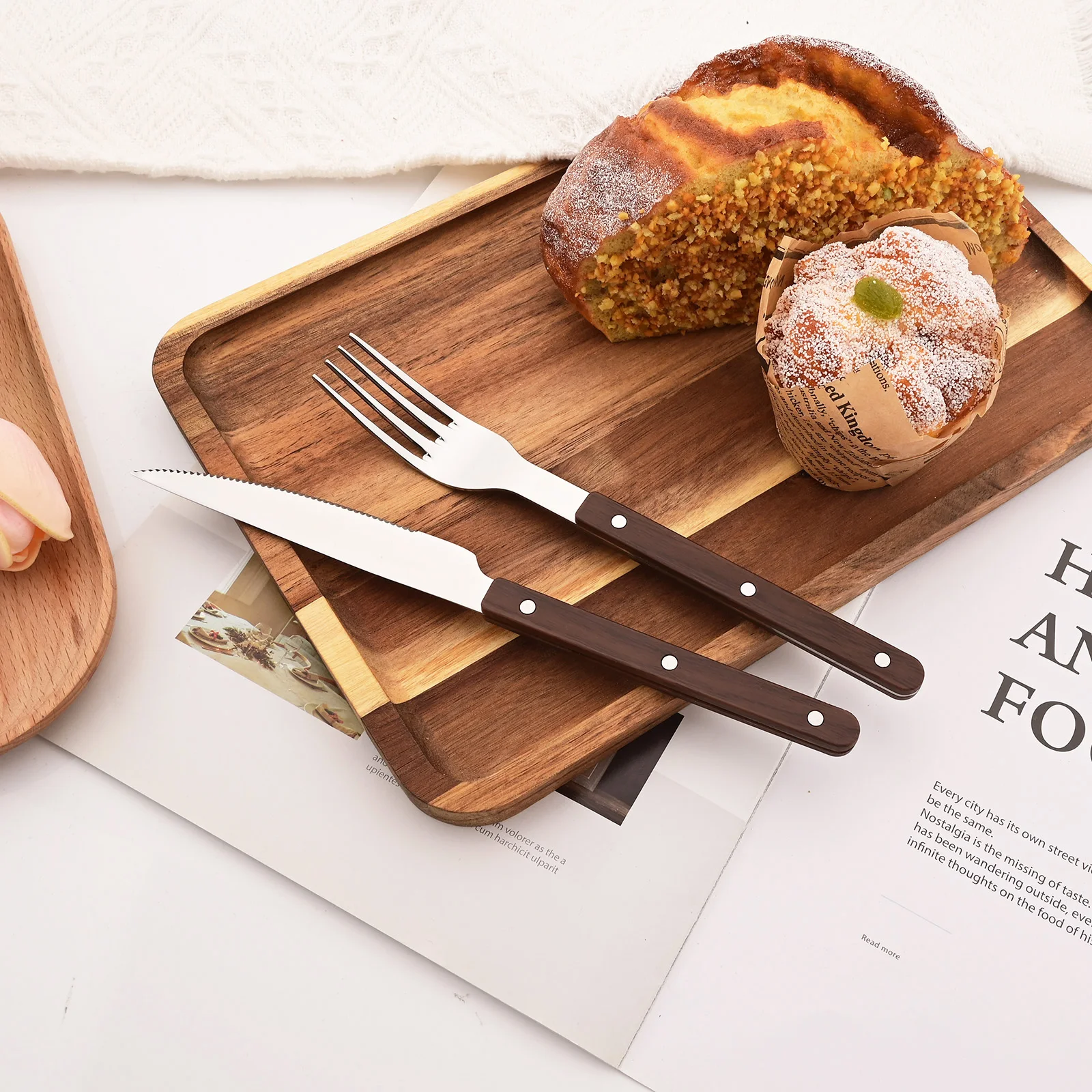 5/20 шт., набор столовой посуд – обзор и цена Bamboo Cutlery